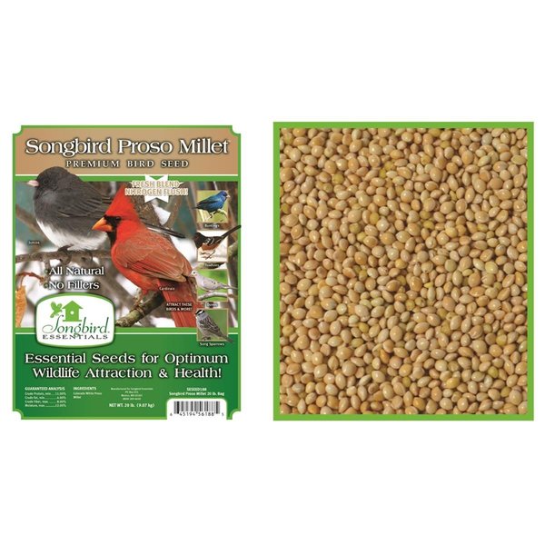 Songbird Essentials 20 lbs Songbird Proso Millet SESEED188GC